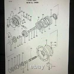 0365307 Cylinder Block Fits Hitachi Ex200-1 Ex200lc Ex220lc Swing Motor