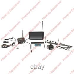 10 HD QUAD Wireless CabCAM Camera Kit for Tractor Combine Forage Harvester Farm