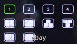 10 HD QUAD Wireless CabCAM Camera Kit for Tractor Combine Forage Harvester Farm