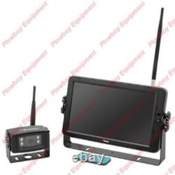 10 HD QUAD Wireless CabCAM Camera Kit for Tractor Combine Forage Harvester Farm