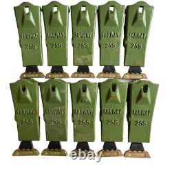 10 PK 25S 25T Teeth With 25-30LK Locks, 25PN 25-30PN Pins For Bucket 25 Series