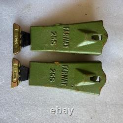 10 PK 25S 25T Teeth With 25-30LK Locks, 25PN 25-30PN Pins For Bucket 25 Series