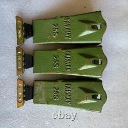 10 PK 25S 25T Teeth With 25-30LK Locks, 25PN 25-30PN Pins For Bucket 25 Series