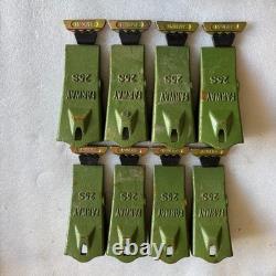 10 PK 25S 25T Teeth With 25-30LK Locks, 25PN 25-30PN Pins For Bucket 25 Series