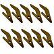 10 pk U43792 2740W23 23 230 Series Backhoe Bucket Tooth Adapter for Deere, Case