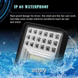 10pcs LED Head Lamp for Caterpillar Skid Steers Excavator Forklift Light Loader