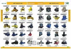 11414-4480 Exhaust Manifold FITS Hitachi EX200-1 EX200LC-1 ISUZU 6BD1 ENGINE