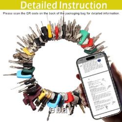 135 All-Inclusive Heavy Equipment Keys Master Set Full Coverage ConstructionKeys