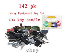 142Pk key set FIT most Heavy Construction Equipment BOBCAT VOLVO