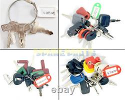 142Pk key set FIT most Heavy Construction Equipment BOBCAT VOLVO