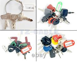 142 Pk key set For most Heavy Construction / Equipment CAT CASE JCB Komatsu