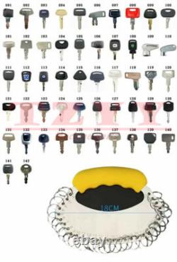 142keys Heavy Construction Equipment key set for Bobcat Kubota Yamaha JD