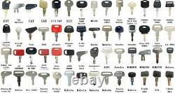 200 key set with ring for CAT Komatsu Yamaha Bomag 5P8500 787 D250 AR51481 H800