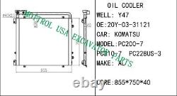 20y-03-31121 Oil Cooler Assy, Hydarulic Fits Komatsu Pc200-7 Pc210-7 Pc230-7