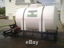 225 Gallon Henderson Hydroseeder