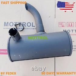 2427u1139 Muffler As Fits Kobelco Sk60 Sk60 Mark Iii, Sk60-3 4jb1 Sk60 Mark IV