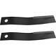 2 Pcs for Bush Hog Cutter Blade 7555 7555BH BH25 RB60 SQ60 Rotary Mower Blade