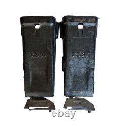 2 SET X330 Bucket Teeth With K330S Spring Flex Pin Skid Steer Backhoe X330 Tooth