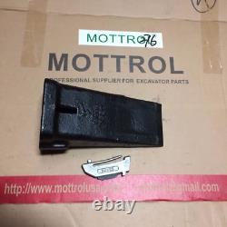 2 SET X330 Bucket Teeth With K330S Spring Flex Pin Skid Steer Backhoe X330 Tooth