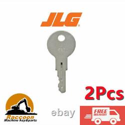 2pcs FitsJLG Boom lift 587 key Older models- 30HA and 40HAE JLG650 Terramite
