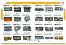 34301-01050 Head Cylinder Front Fits Caterpillar Cat 3064 S4kt E120b E312 E312b