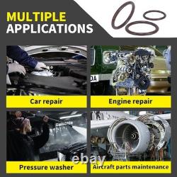 382 Pc Viton O Ring Set Industrial Chemical Resistant