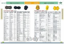 3TREES 5-pk V23SYL 23SYL V23 FOR Bucket Digging Teeth With 23 PN V23PN Flex Pins