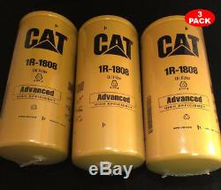 3 Pack NEW CAT 1R-1808 FILTER AS / CATERPILLAR OEM 1R1808