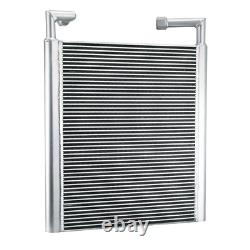 3-Row Aluminum Oil Cooler Fit Kobelco Excavator SK135SRLC SK115SRDZ/SK135SRL
