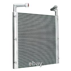 3-Row Aluminum Oil Cooler Fit Kobelco Excavator SK135SRLC SK115SRDZ/SK135SRL