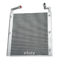 3-Row Aluminum Oil Cooler Fit Kobelco Excavator SK135SRLC SK115SRDZ/SK135SRL