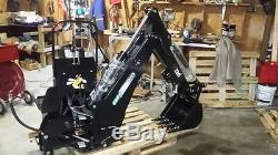 3 point Backhoe 7600, 8-foot excavator with free PTO PUMP & shipping