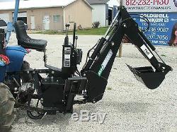 3 point Backhoe 7600, 8-foot excavator with free PTO PUMP & shipping