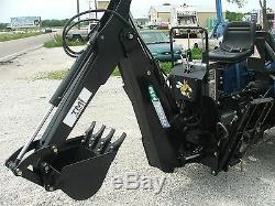 3 point Backhoe 7600, 8-foot excavator with free PTO PUMP & shipping