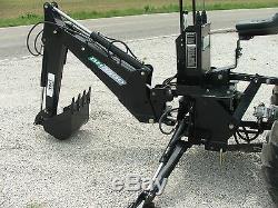 3 point Backhoe 7600, 8-foot excavator with free PTO PUMP & shipping