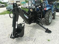 3 point Backhoe 7600, 8-foot excavator with free PTO PUMP & shipping