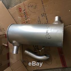 4341001 Muffler With 2 U Bolt Fits Hitachi Ex100-5 Ex100 Mark 5, 4bg1 Engine