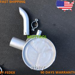 4389278 MUFFLER with U BOLT, CLAMP, FITS HITACHI EXCAVATOR EX60-5 EX80-5 EX75