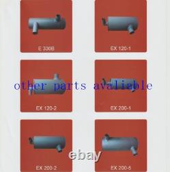 4389278 MUFFLER with U BOLT, CLAMP, FITS HITACHI EXCAVATOR EX60-5 EX80-5 EX75