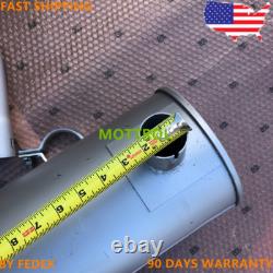 4389278 MUFFLER with U BOLT, CLAMP, FITS HITACHI EXCAVATOR EX60-5 EX80-5 EX75