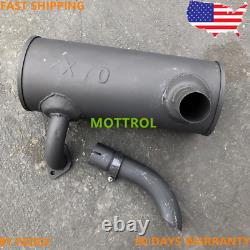 4448024 4638006 Muffler As Fits I Zax70 Zax80 4jb1 Zaxis70 Zx70 Zx80