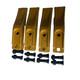 4 PK 1358203 Bucket Teeth 6Y6335 Unitooth with Bolt Fits for CAT 305CR 304.5 304