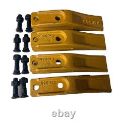 4 PK 1358203 Bucket Teeth 6Y6335 Unitooth with Bolt Fits for CAT 305CR 304.5 304