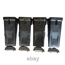 4 SET X330 Bucket Teeth With K330S Spring Flex Pin For X330 Bucket Adapter Tooth