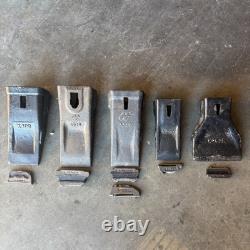 4 SET X330 Bucket Teeth With K330S Spring Flex Pin For X330 Bucket Adapter Tooth