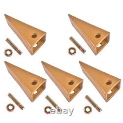 5PK 1U3302 1U-3302 Bucket Teeth, 9J2308 Pins, 8E6259 Retainer For J300 Tooth