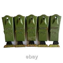 5PK 25S 25T Teeth With 25-30LK Locks, 25PN 25-30PN Pins For Bucket 25 Series