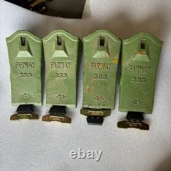 5 PC 35S D35S Digging Teeth W 35-40LK 35LK Locks 35PN Pins For Bucket 35 Series