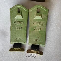 5 PC 35S D35S Digging Teeth W 35-40LK 35LK Locks 35PN Pins For Bucket 35 Series