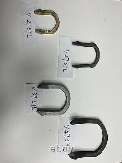 5 PC TEETH PIN 47LK V47LK FITS V47SYL 47SYL Bucket Teeth Horseshoe Lock